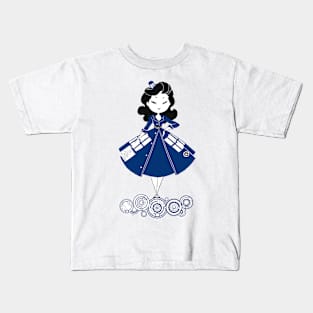 Tardis Pin-Up Kids T-Shirt